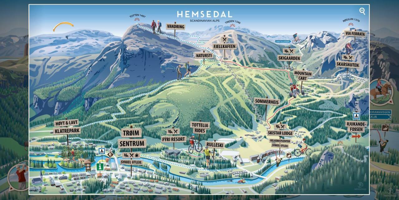 Fantastic Apartment In Hemsedal, Ski In Ski Out, Fyri Tunet Esterno foto